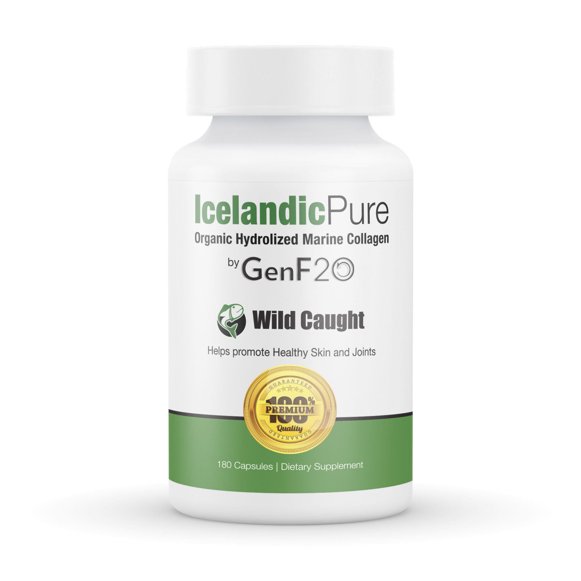 Icelandic Pure Hydrolyzed Marine Collagen by GenF20