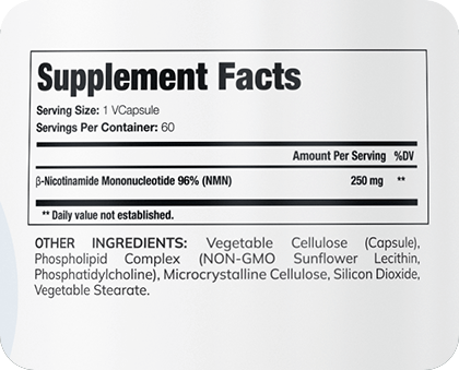 NMN Supplement Facts